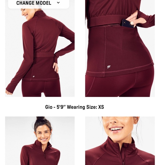 Fabletics Rosalia performance top - Picture 2 of 5